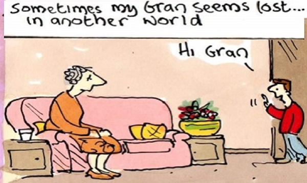 My grandma forgot my name