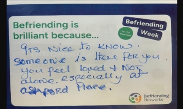 Celebrating Befriending Week 2024 and its impact on our clients!
