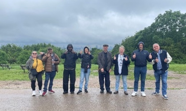 Wednesday Walkers are on the move!!