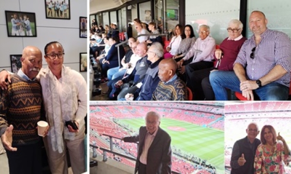 A walk down Wembley way