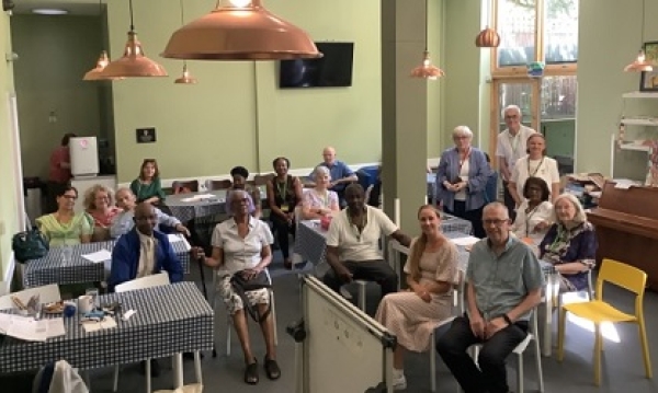 All smiles at Ashford Place Dementia Café! 