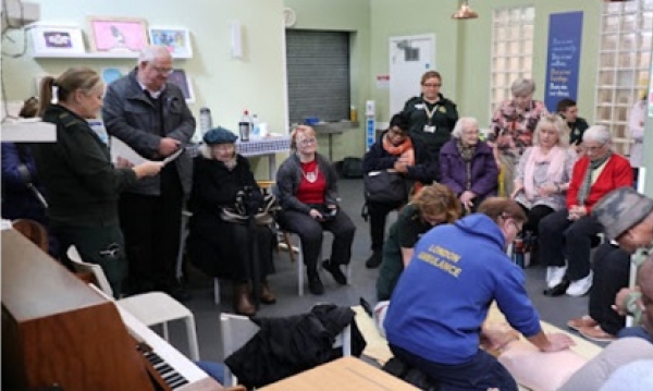 Accessing health checks, information and guidance at Ashford Place