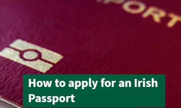 Irish passport application and Common Travel Area