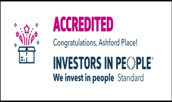 We have been awarded 'We invest in people' accreditation