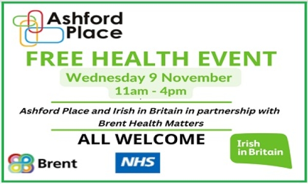 Community Health Event – final call