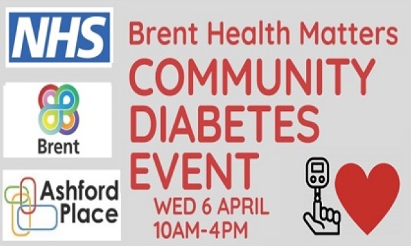Date for your diary. Community Diabetes event