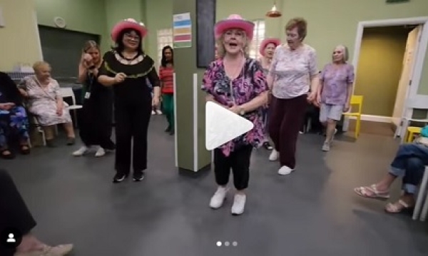 Dancing showcase