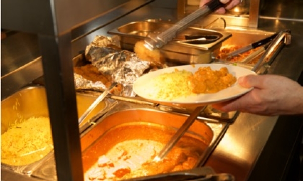Laughter is brightest in the place where the food is