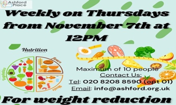 Catherine's Healthy Eating Group for Weight Reduction