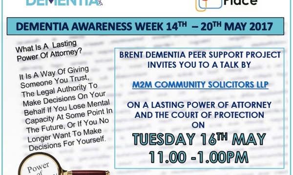 Dementia Peer Support Talk
