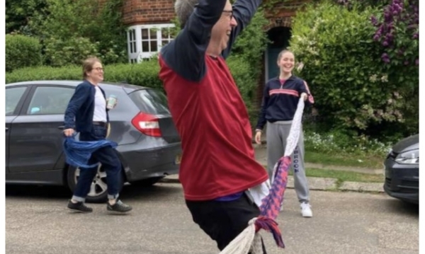 Charity boss runs solo marathon for Ashford Place