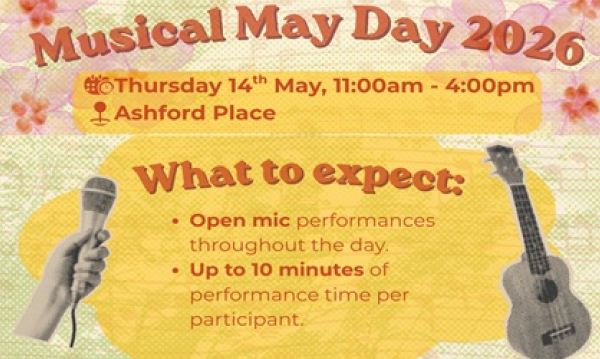 Musical May Day 2026 – A Day to Celebrate Creativity and Community
