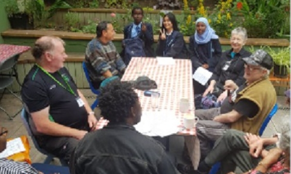 Young and older working together to combat social Isolation