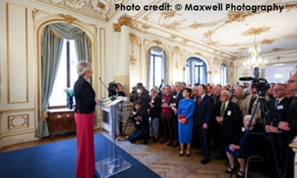 A Historic Honour: Ashford Place meets the Irish President in London