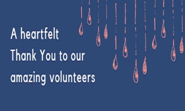 Thank you to our amazing volunteers