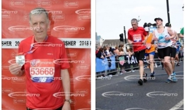 Danny's Magnificent London Marathon Result 